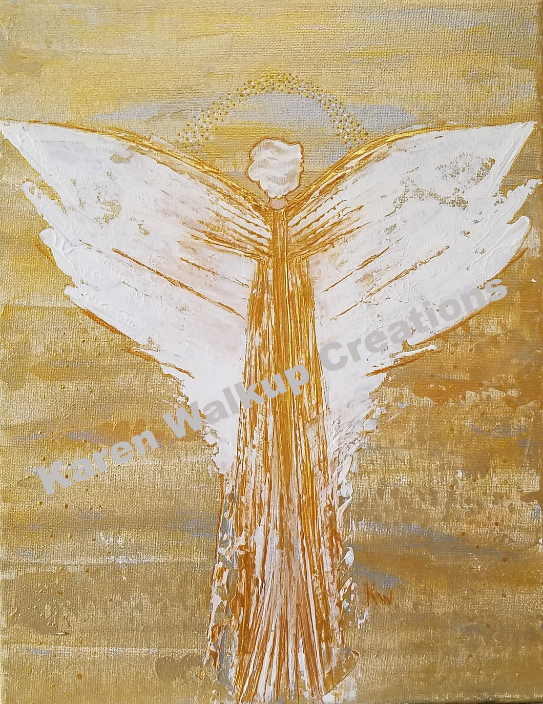 Angel~116  Fine art giclee* print on archival watercolor paper.