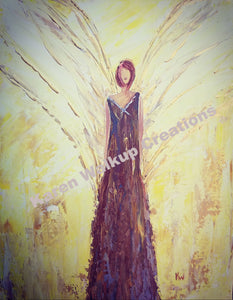 Angel~113   Fine art giclee* print on archival watercolor paper.