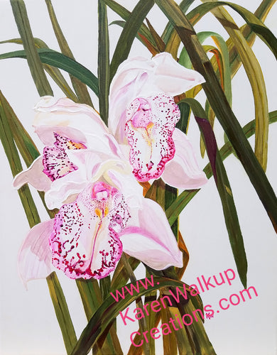 Botanicals~White Orchid~951
