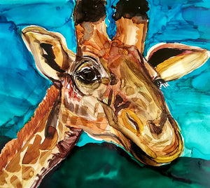 Animals, Giraffe~806 Fine Art Giclee on archival paper